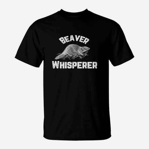 Beaver Whisperer Hunter Funny Hunting Premiu TShirt