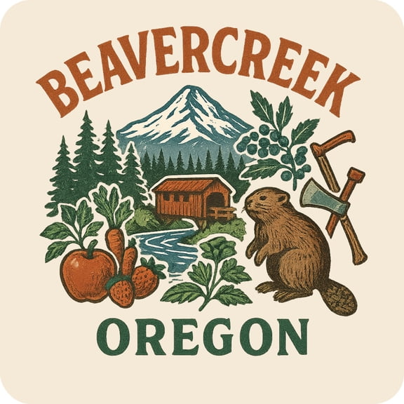 Beavercreek Oregon Keepsakes Souvenir Vinyl Sticker – Destination Travel Keepsake Collectible (4-Inches Wide)