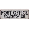 thumbnail image 1 of Beaverton, Or Post Office Sign Vintage 6x18 206180011305, 1 of 1