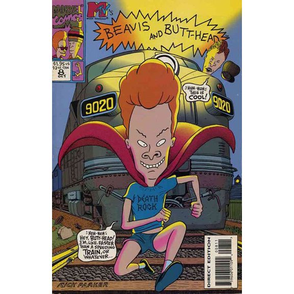 Beavis And Butt-Head #8 VF ; Marvel Comic Book