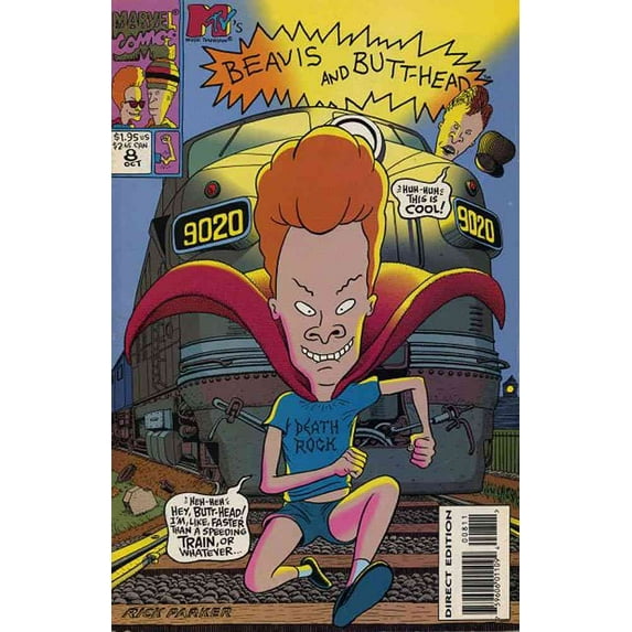 Beavis And Butt-Head #8 VF ; Marvel Comic Book