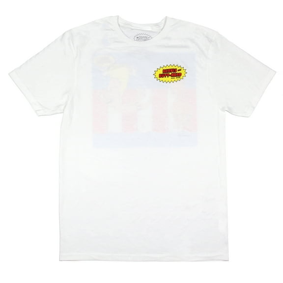 Beavis And Butt-Head Men's Front And Back Print Short Sleeve T-Shirt