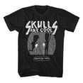 thumbnail image 1 of Beavis And Butt-Head Skulls Are Cool Black Adult T-Shirt, 1 of 2