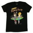 thumbnail image 1 of Beavis And Butthead Men's Power Trip Rock Festival Band T-Shirt, 1 of 4