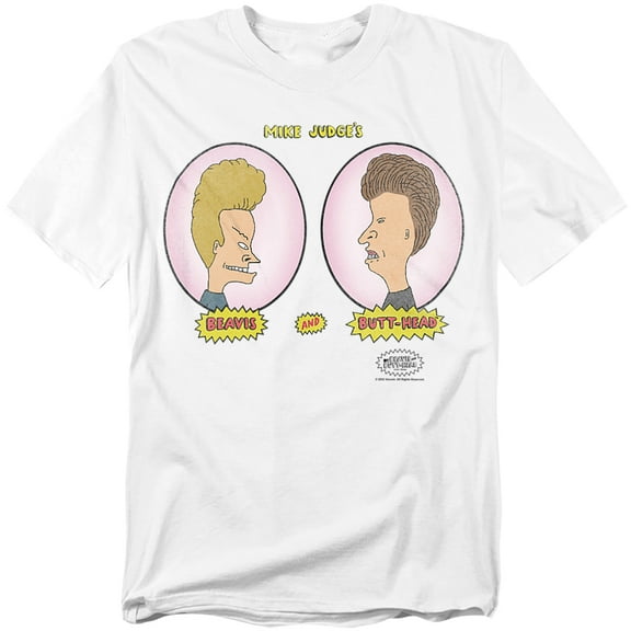 Beavis And Butthead T-Shirt Heads In Ovals Unisex Graphic Tee for Men & Women