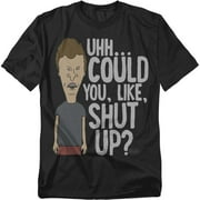 Beavis And Butthead T-Shirt Mtv Could You Like Shut Up? Unisex Graphic Tee for Men & Women