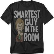 Beavis And Butthead T-Shirt Mtv Smartest Guy In The Room Unisex Graphic Tee for Men & Women