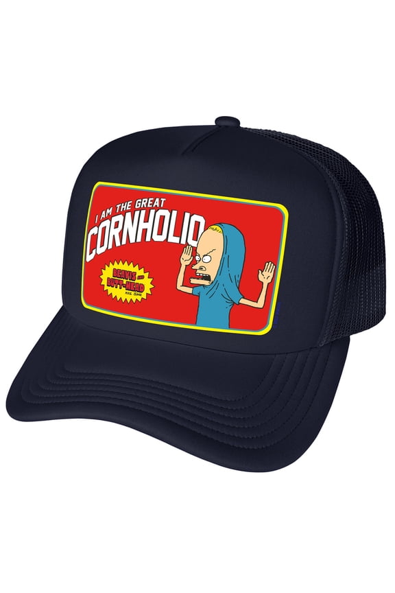 Beavis And Butthead The Great Cornholio Foam Snapback Trucker Hat - Unisex for Men and Women