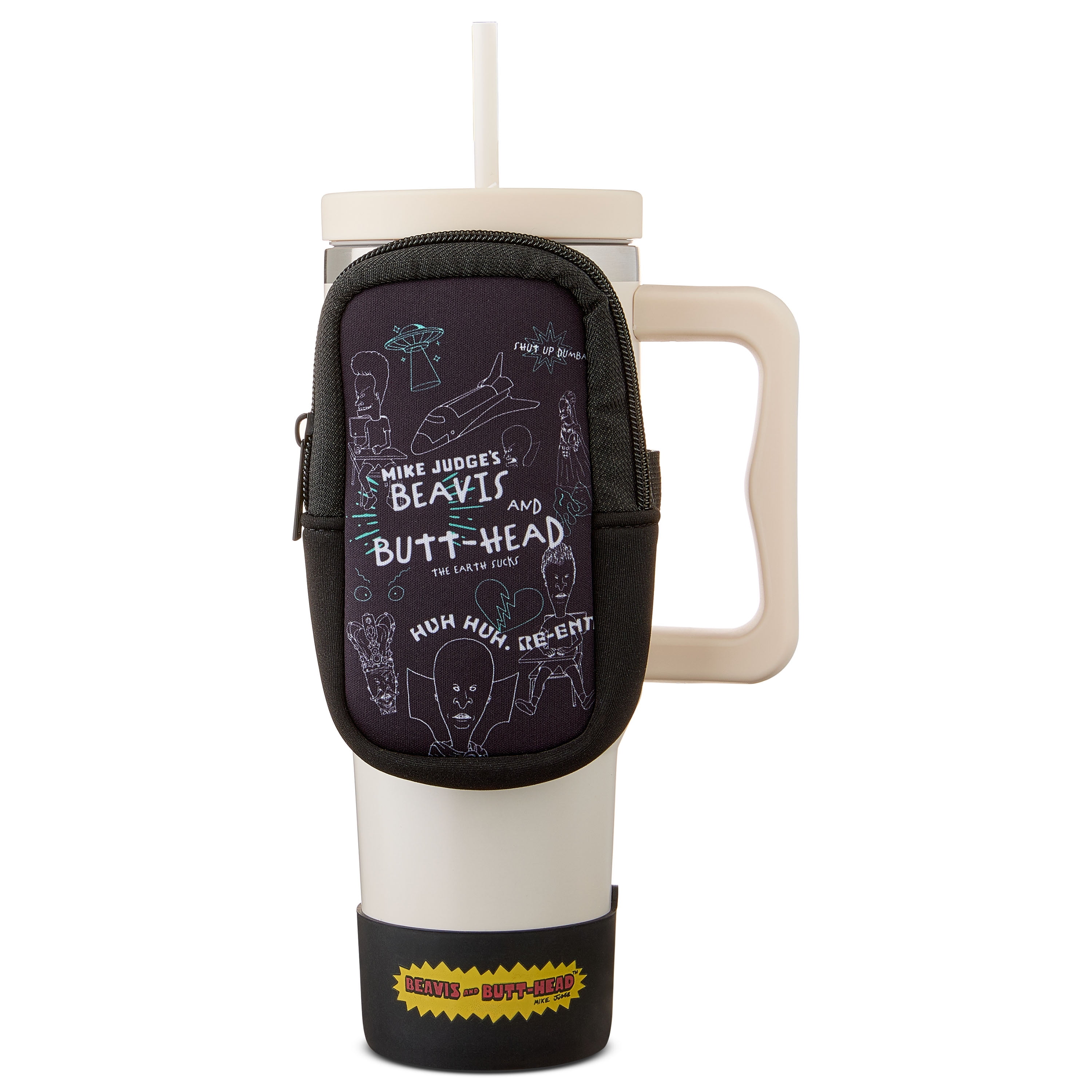 Beavis & Butthead 40 oz Tumbler, Includes Boot and Pouch - Walmart.com