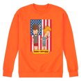 thumbnail image 1 of Beavis & Butthead - Americana  - Men's Crew Neck Fleece Pullover, 1 of 6