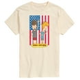 thumbnail image 1 of Beavis & Butthead - Americana - Men's Short Sleeve Graphic T-Shirt, 1 of 5
