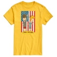 thumbnail image 1 of Beavis & Butthead - Americana - Men's Short Sleeve Graphic T-Shirt, 1 of 5