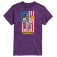 thumbnail image 1 of Beavis & Butthead - Americana - Men's Short Sleeve Graphic T-Shirt, 1 of 4