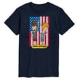 thumbnail image 1 of Beavis & Butthead - Americana - Men's Short Sleeve Graphic T-Shirt, 1 of 5