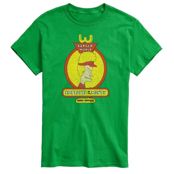 Beavis & Butthead - Employee Of The Month Beavis - Men's Short Sleeve Graphic T-Shirt