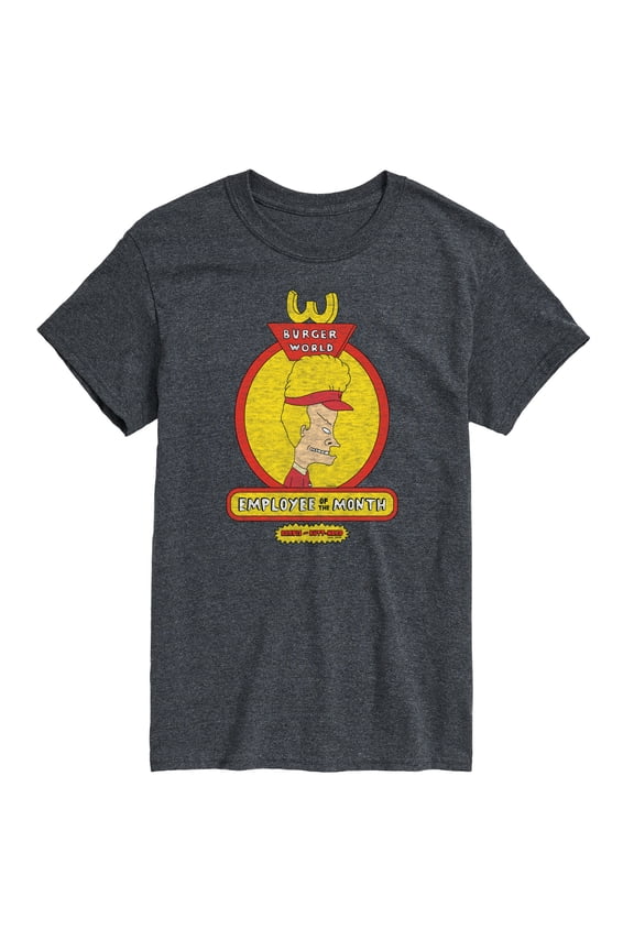 Beavis & Butthead - Employee Of The Month Beavis - Men's Short Sleeve Graphic T-Shirt