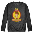 thumbnail image 1 of Beavis & Butthead - Employee Of The Month Butthead - Men's Crew Neck Fleece Pullover, 1 of 6