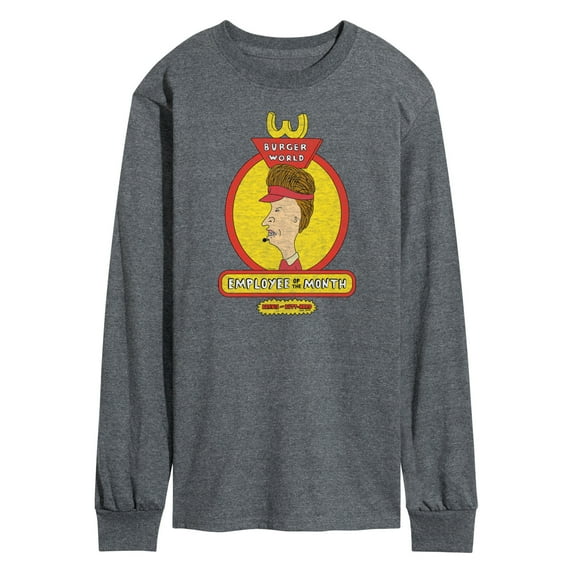 Beavis & Butthead - Employee Of The Month Butthead - Men's Long Sleeve T-Shirt