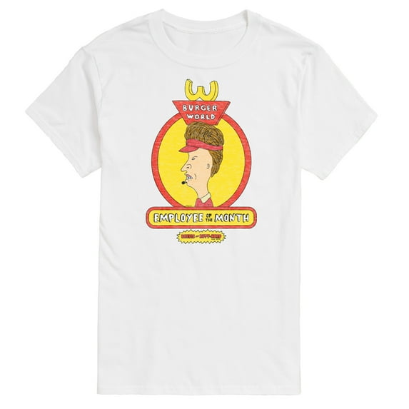Beavis & Butthead - Employee Of The Month Butthead - Men's Short Sleeve Graphic T-Shirt