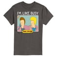 thumbnail image 1 of Beavis & Butthead - I'm Like Busy - Men's Short Sleeve Graphic T-Shirt, 1 of 5