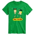 thumbnail image 1 of Beavis & Butthead - St Patricks Day - Men's Short Sleeve Graphic T-Shirt, 1 of 5