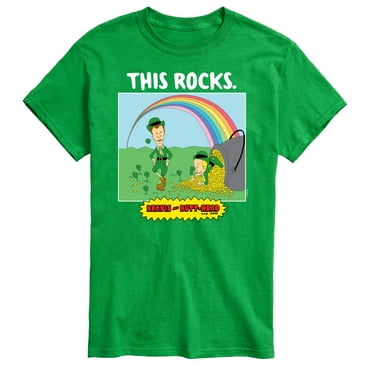Beavis & Butthead - This Rocks St Patricks - Men's Short Sleeve Graphic T-Shirt