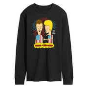 Beavis & Butthead - Mens Long Sleeve Graphic T-Shirt