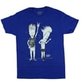 thumbnail image 1 of Beavis and Butt-Head Shirt Men's Rocking Out Short Sleeve Graphic Tee, 1 of 5