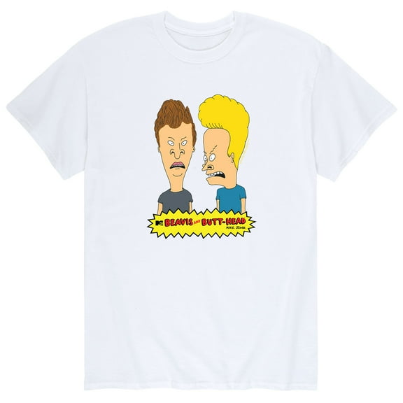 Beavis and Butthead - Beavis and Butthead Designs -Men's Short Sleeve Graphic T-Shirt