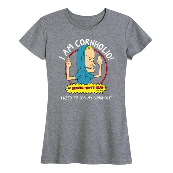 Beavis and Butthead - Beavis and Butthead Designs - Women's Short Sleeve Graphic T-Shirt