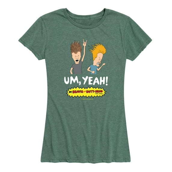 Beavis and Butthead - Beavis and Butthead Designs - Women's Short Sleeve Graphic T-Shirt