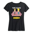 thumbnail image 1 of Beavis and Butthead - Beavis and Butthead Designs - Women's Short Sleeve Graphic T-Shirt, 1 of 4