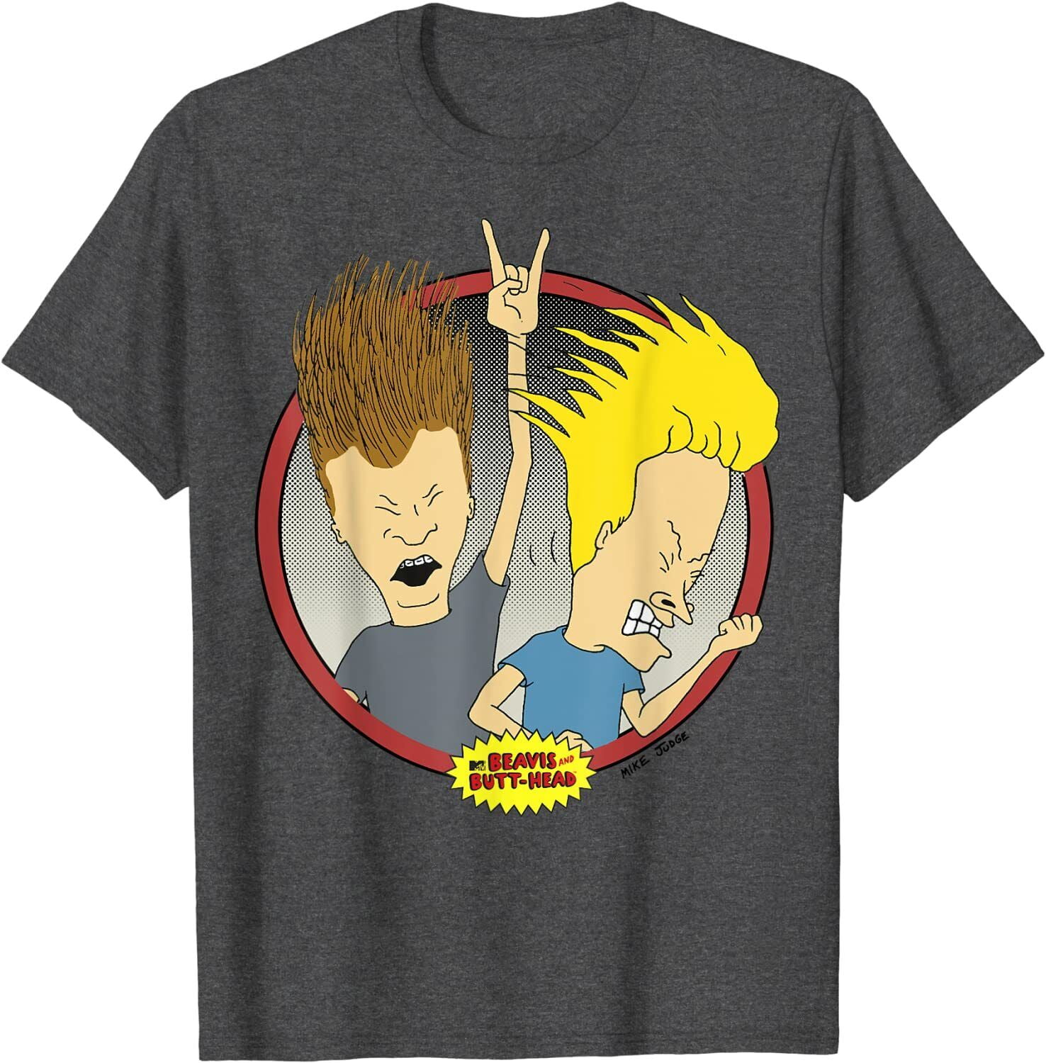 Beavis and Butthead Short Sleeve T Shirt Men Size L