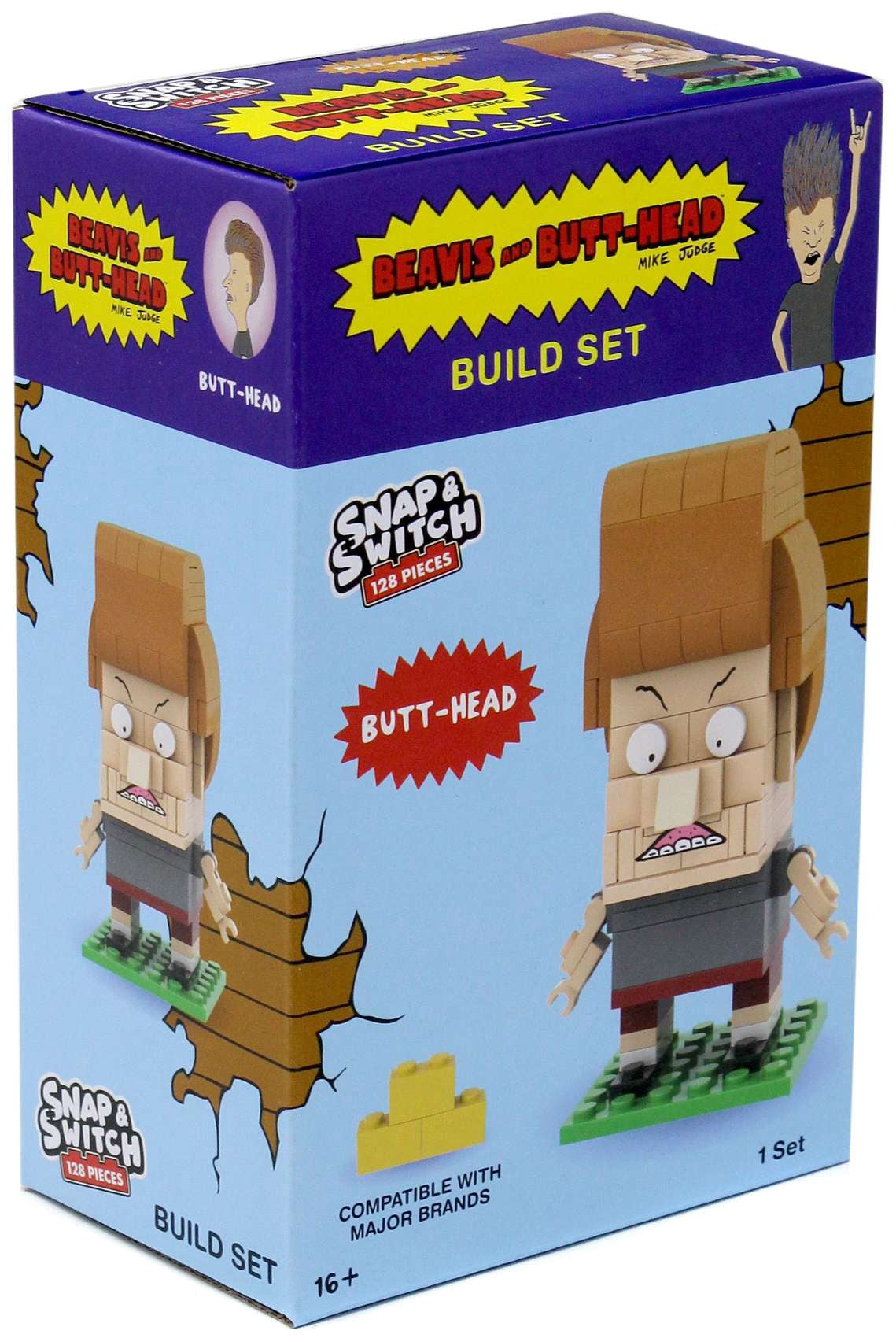 Beavis & Butthead Snap & Switch Butt-head Construction Set [128