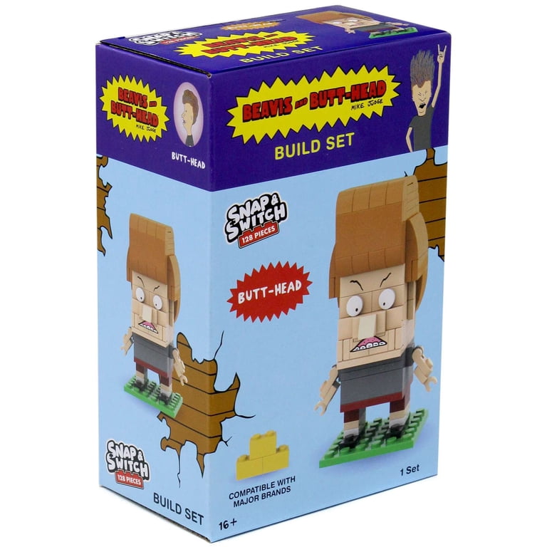 Beavis & Butthead Snap & Switch Butt-head Construction Set [128