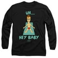 thumbnail image 1 of Beavis and Butthead Uh Hey Baby Unisex Adult Long-Sleeve T Shirt (Small) Black, 1 of 2