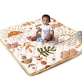 thumbnail image 1 of Beavtaens Baby Play Mat for Floor, Fits 50x50 Playpen, Non-Slip, Soft for Infants, 0-4 Years, Nature, 1 of 10