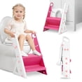 thumbnail image 1 of Beavtaens Potty Training Toilet Seat, Upgrade Foldable Step Stool with Adjustable Ladder, for Ages 1-3, 1 of 9