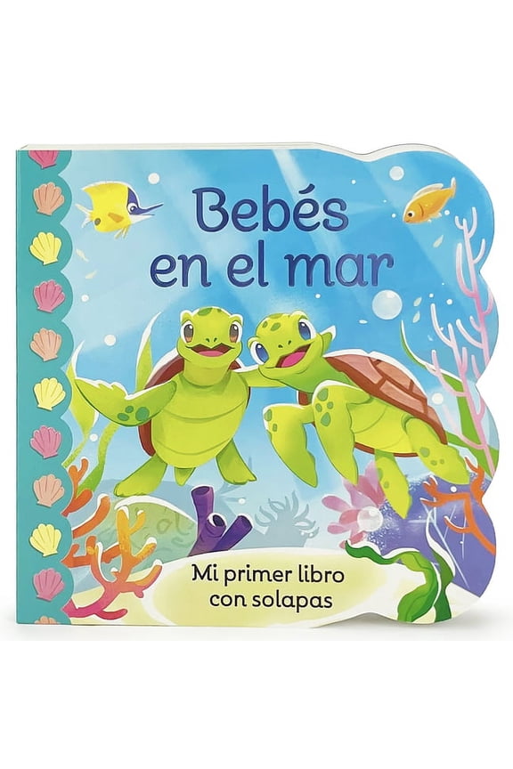 Bebs En El Mar / Babies in the Ocean (Spanish Edition), (Board Book)