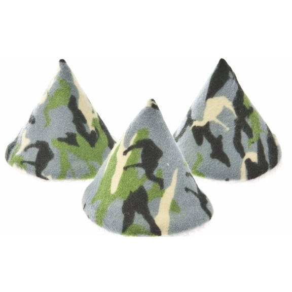 Beba Bean Pee-Pee Teepee Cellophane Bag, 5 Pieces, Camo Green