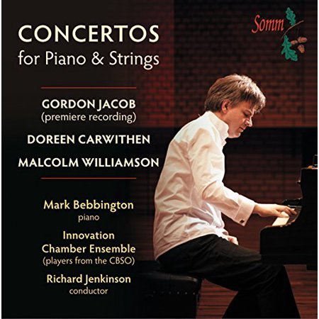 Bebbington,Mark / Jenkinson - Concertos for Piano & Strings - Music & Performance - CD