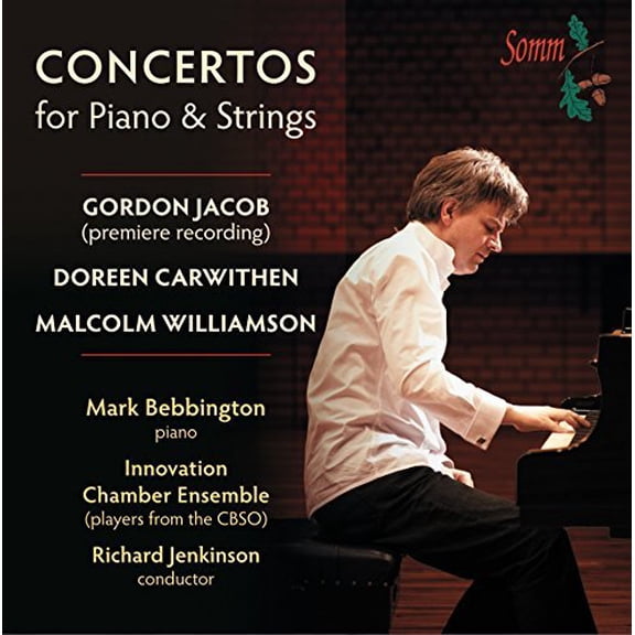 Bebbington,Mark / Jenkinson - Concertos for Piano & Strings - Music & Performance - CD