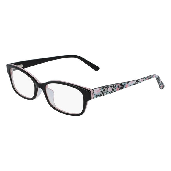 Bebe BB5183 001 Women's Jet Full Rim Rectangular Frame Eyeglasses