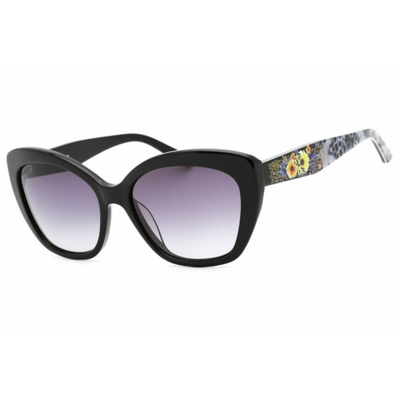 Bebe BB7203 001 Women's Jet Full Rim Cat Eye Frame Sunglasses