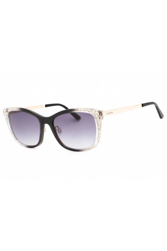 BB7214 001 Women's Jet Gradient Cat Eye Frame Sunglasses