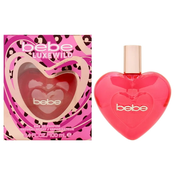 bebe Luxe Wild, Perfume for Women, 3.4 oz
