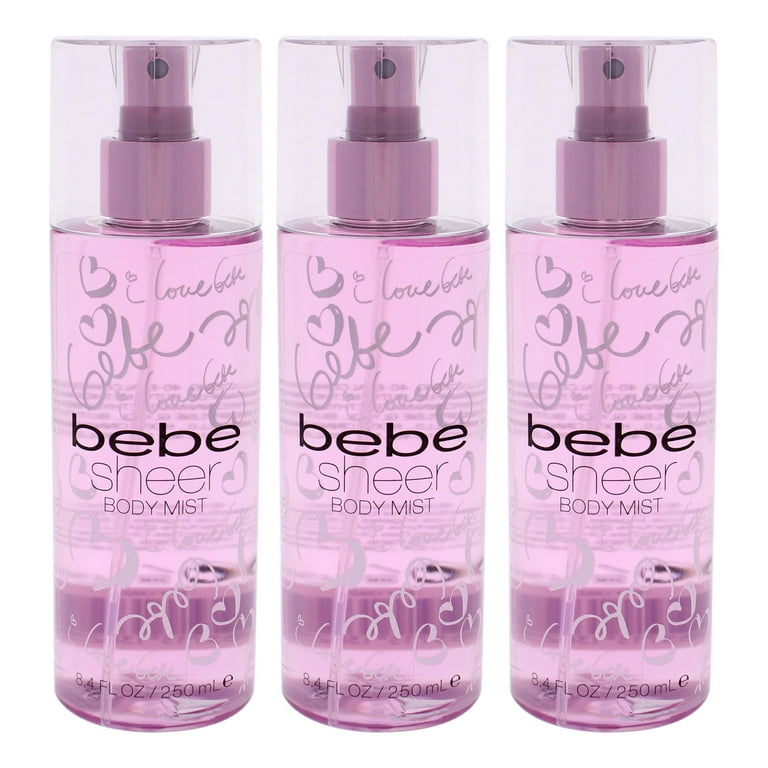 bebe Sheer, Body Spray for Women, 3 Pc - Walmart.com