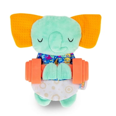 Bebe Fuerte Move & Groove Crinklie Elephant – Infant Toy for 0 Months+
