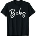 thumbnail image 1 of Bebe Gifts For Women Grandma Heart Mother's Day Bebe T-Shirt, 1 of 3