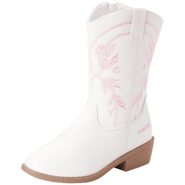 Bebe Girls' Cowboy Boots - Western Style Mid-Calf Boots (Toddler To Big Kids)